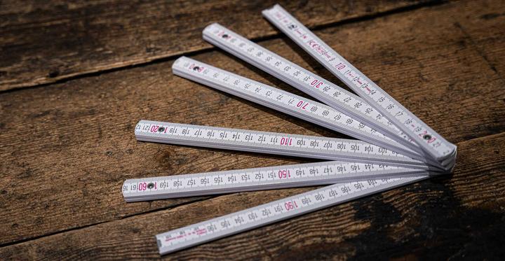 Actual product image Stabila Wooden folding ruler (cm)