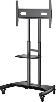 Audioraq TV-Ständer bis 85", Metall, schwarz (90 kg)