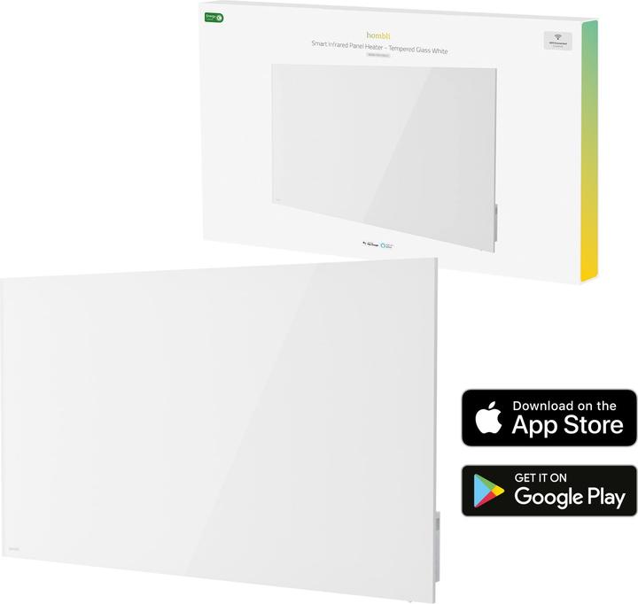Image du produit Hombli glass panel heater (600 W)