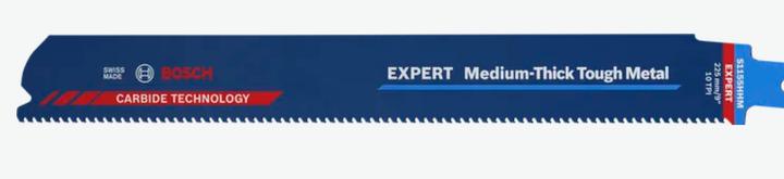 Produktbild Bosch Professional Zubehör EXPERT ‘Medium-Thick Tough Metal’ S 1155 HHM Säbelsägeblatt, 3 Stück