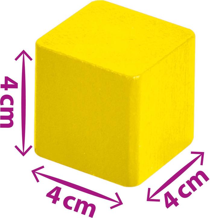 Actual product image Eichhorn Colourful wooden blocks Baby