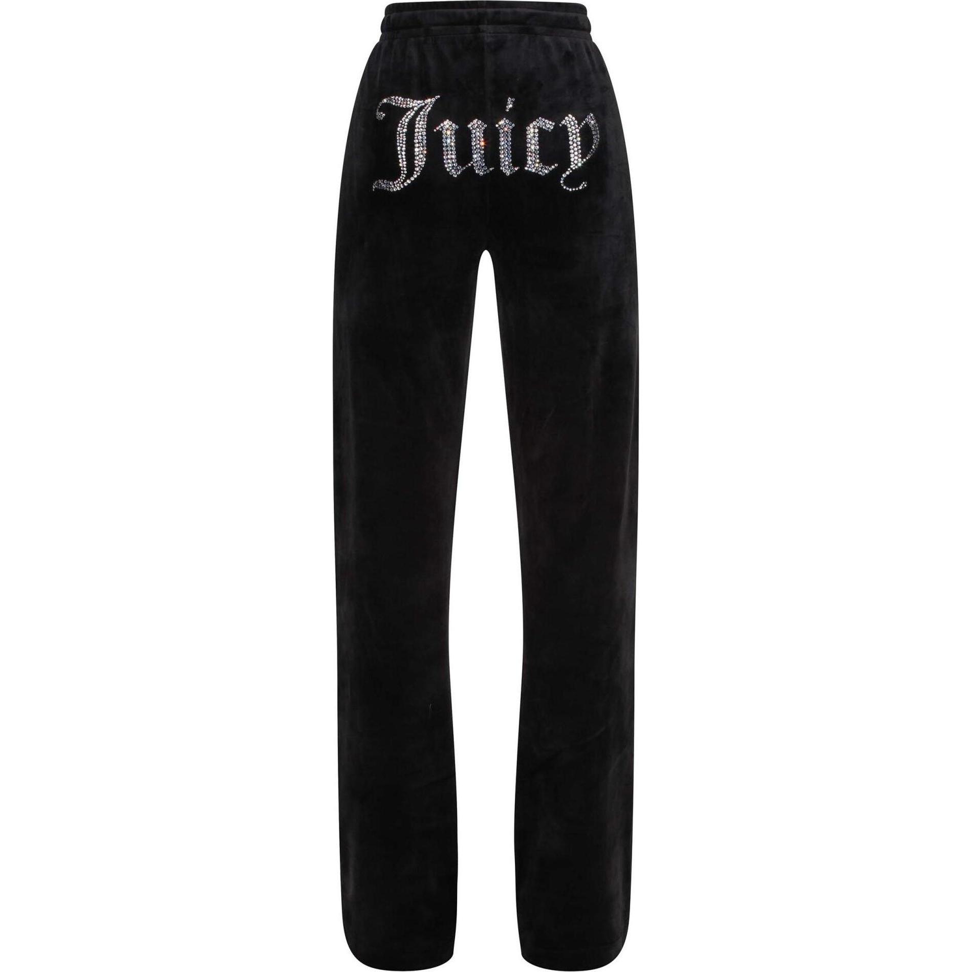 Thumbnail - Juicy Couture, Damen, Hosen, jogginghose aus samt, damen, Schwarz, (L)
