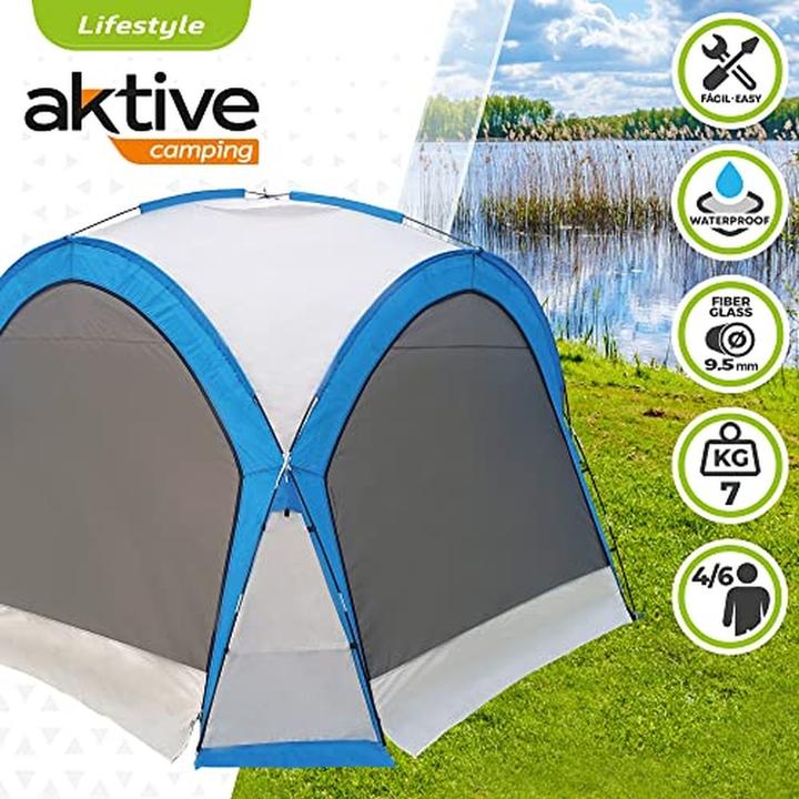 Image du produit Aktive Tente de plage Active Moustiquaire Camping 350 x 260 x 350 cm (7 kg)