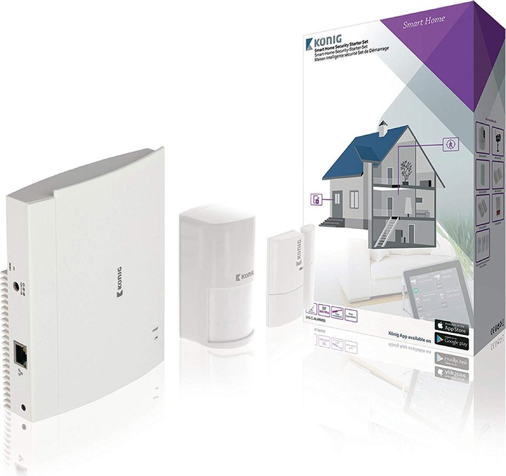 Actual product image König Smart Security Kit Wi-Fi / 868 Mhz