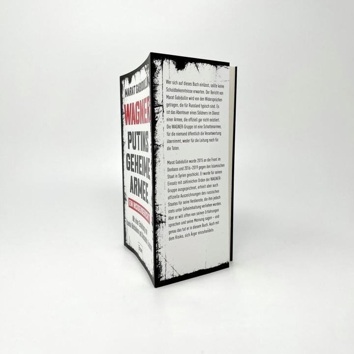 Actual product image WAGNER – Putins geheime Armee (German, Marat Gabidullin, 2022)