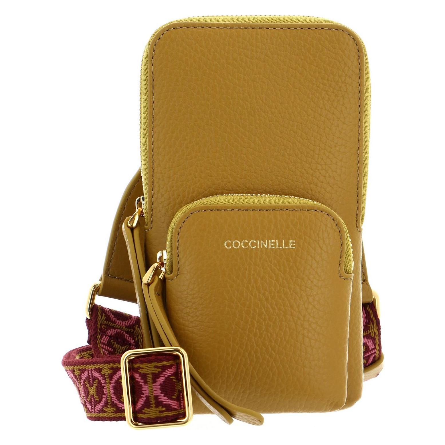 Coccinelle, Damen, Handtasche, Pixie Hi-Tech Phone Bag, Gelb
