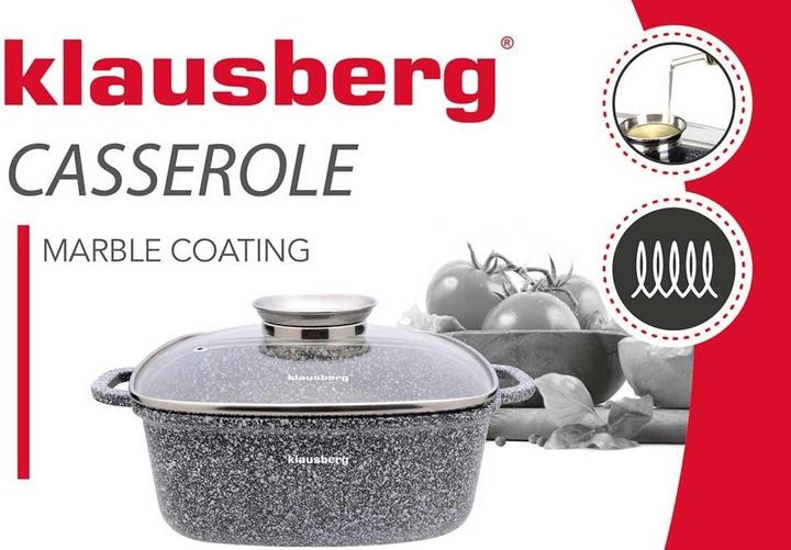 Image du produit Klausberg POT EN MARMURINE 22cm KB-7529 3,7L (Casserole, Aluminium)