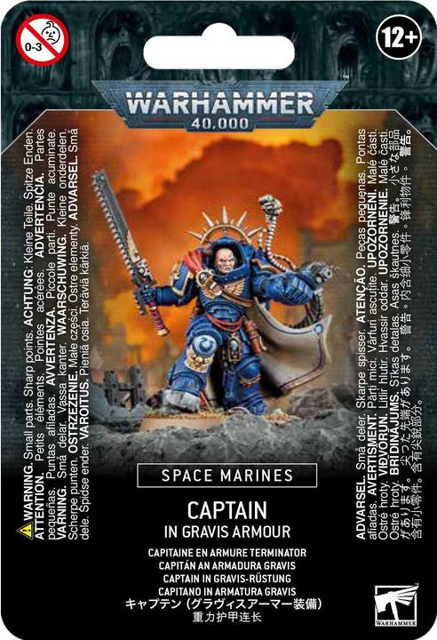 Produktbild Games Workshop Captain in Gravis Armour (Kunststoff)