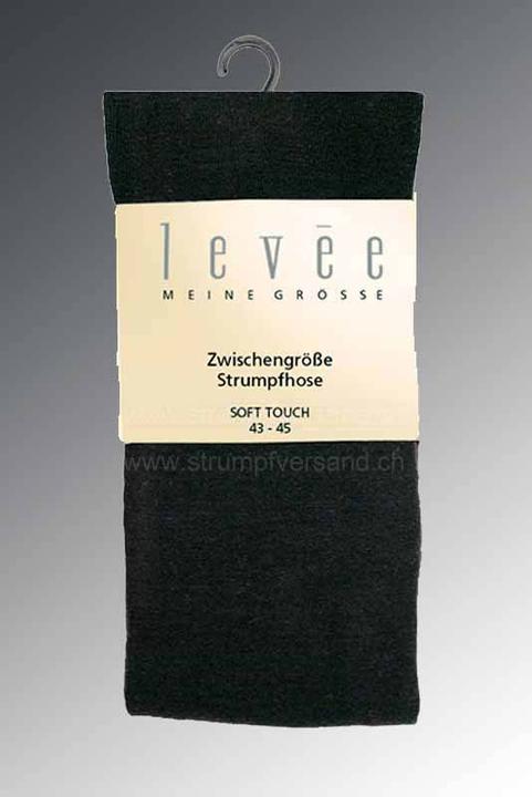 Image du produit Levee Soft Touch Collant, couleur 399 noir, taille 49-51 (49 - 51)