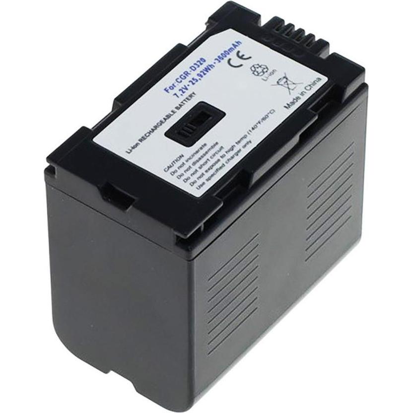 AGI 17908 - 3000 mAh - 7,2 V - Lithium-Ion (Li-Ion) - 1 Stück(e) (Akku), Kamera Stromversorgung, Silber, Schwarz