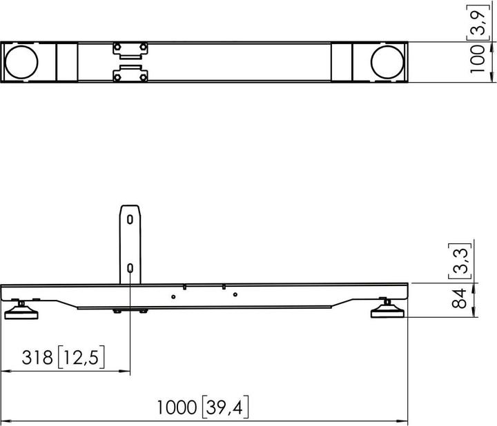Image du produit Vogels Connect-It PFF 7920 - Composant de montage (base du chariot) (Sol)