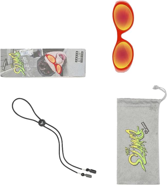 Actual product image Pit Viper The Slammer The Nacho Polarised Red (Red, Grey)