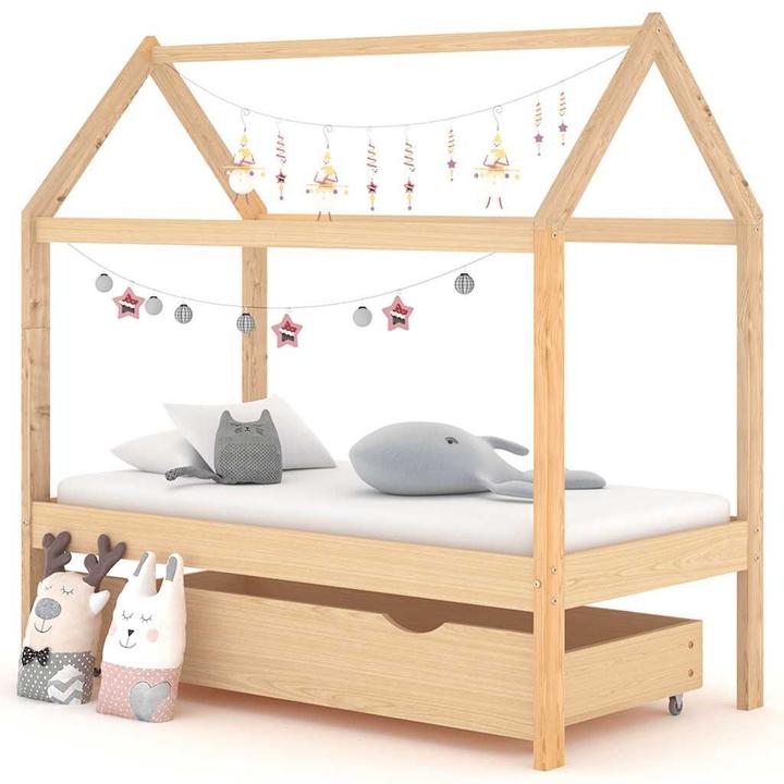 Produktbild vidaXL Kinder Bettrahmen (70 x 140 cm)