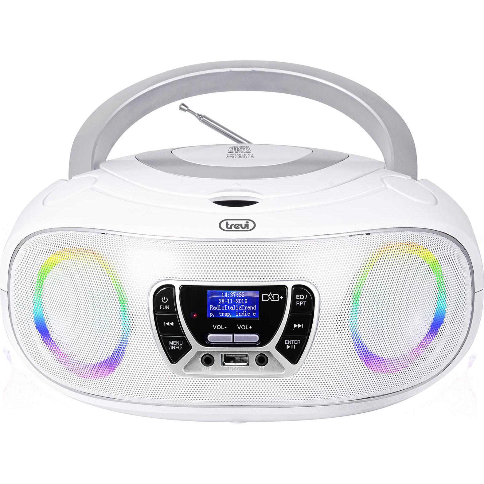 Trevi CMP583 (DAB, FM), Radio, Bianco
