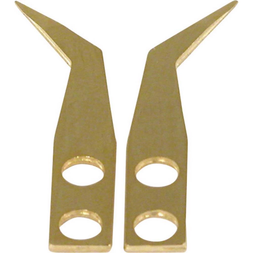 Ideal Tek Prüfspitze Gebogene Spitzen Tweezers (Prüfspitze), Messtechnik, Gold