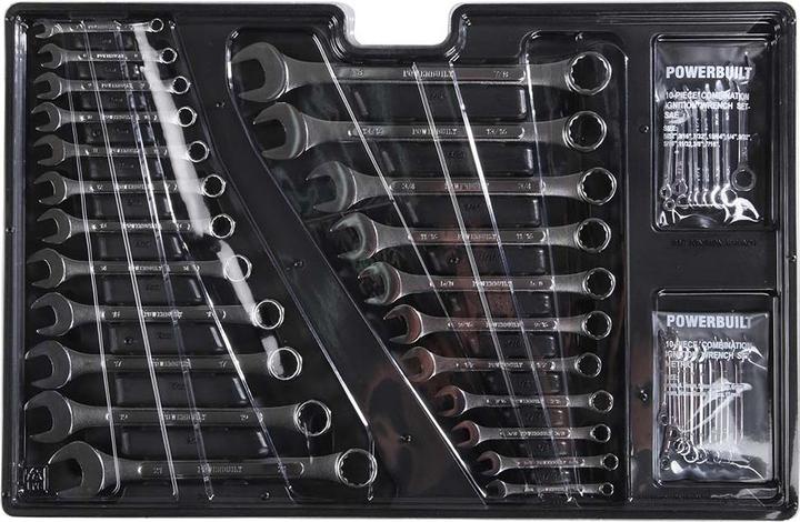 Actual product image RS PRO 43pcs combination spanner tray (21 mm)