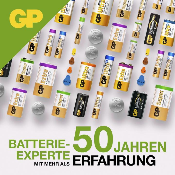 Produktbild GP Batteries Super Alkaline-Batterien Lady (8 Stk., N)