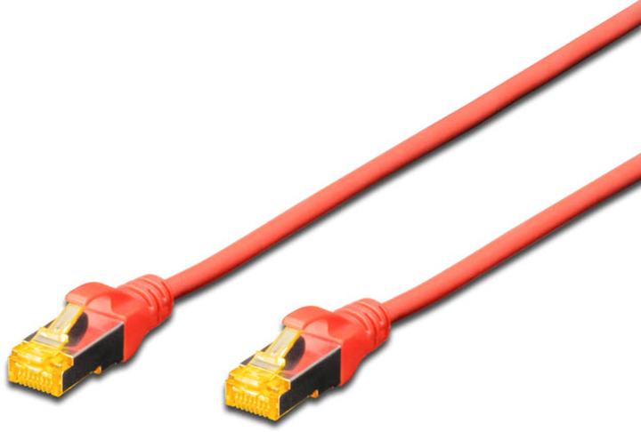 Actual product image Digitus CAT 6A S/FTP patch cord,2m,red (S/FTP, CAT6a, 2 m)
