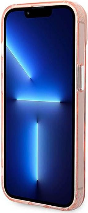 Produktbild Karl Lagerfeld KLHMP14MHKCP iPhone 14 Plus 6.7 "hardcase pink / pink Karl & Choupette Alumi (Apple iPhone 14 Plus)