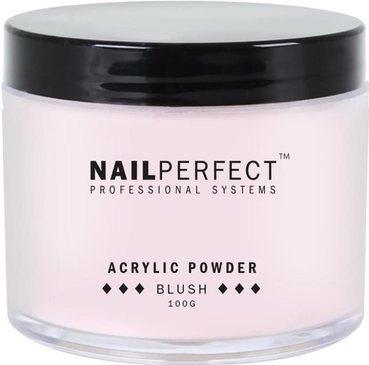 Actual product image Nail Perfect Basic Acrylic Powder Blush 100g (Artificial nails, Blush)
