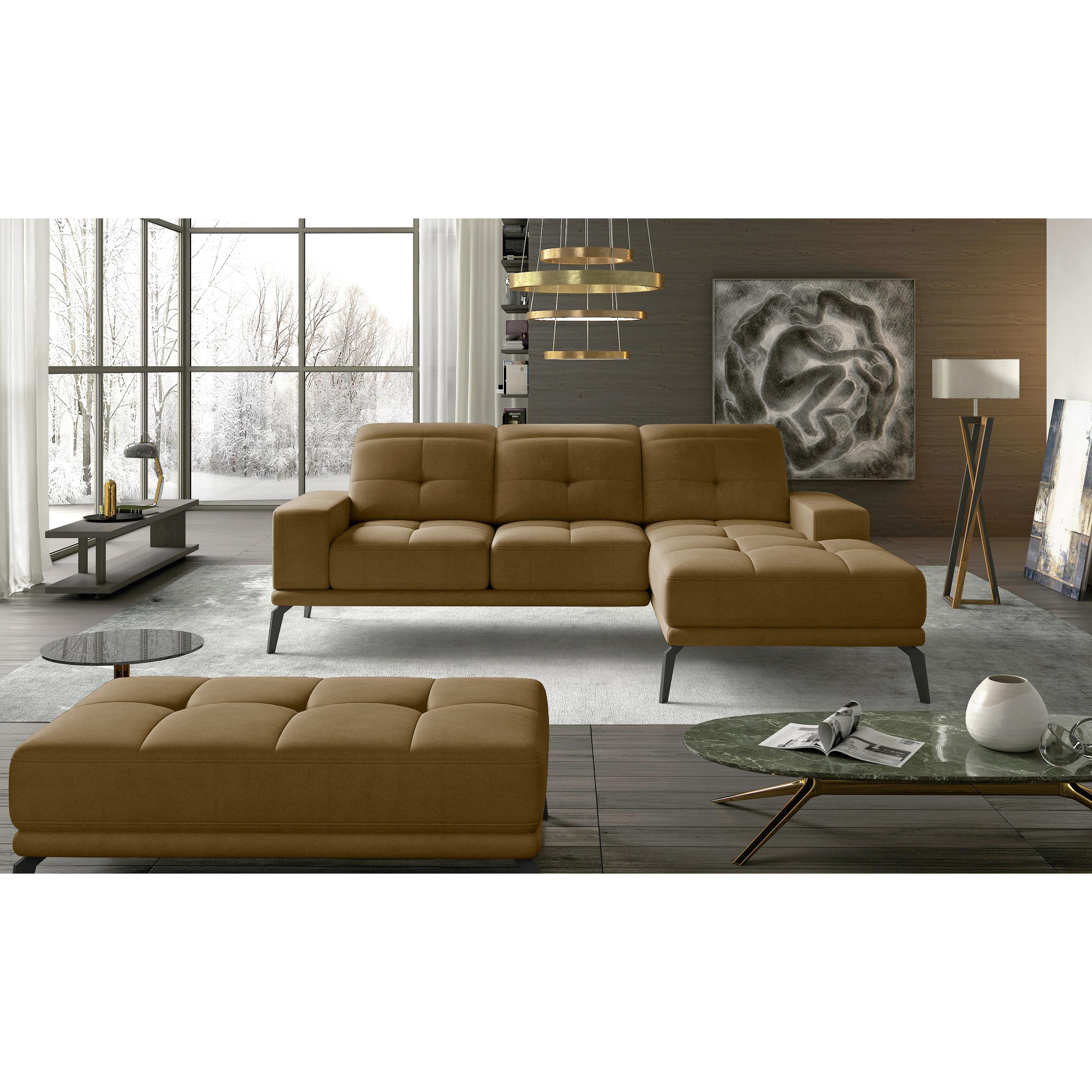 ELTAP, Sofa, Narożnik Torrense + Puf (Ecksofa, 4-Sitzer, Bettsofa)