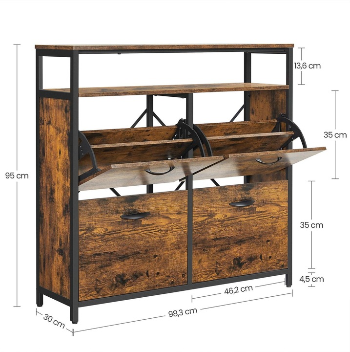 Image du produit Vasagle Hallway (98.5 x 30 x 96.5 cm)