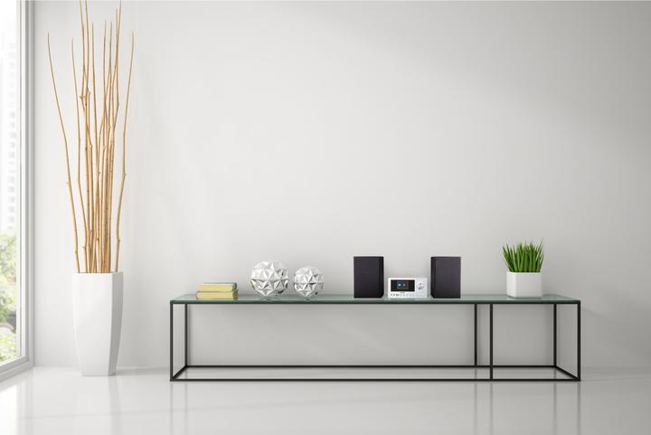 Image du produit Medion P85003 - Micro Système Audio - DAB+ - WiFi - Lecteur CD - Bluetooth - Argent (Bluetooth, WiFi, Lecteur de CD, 1x 30 W)