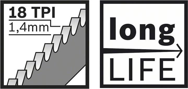 Image du produit Bosch Professional Zubehör Lame de scie Sabre S 922 EF, Flexi