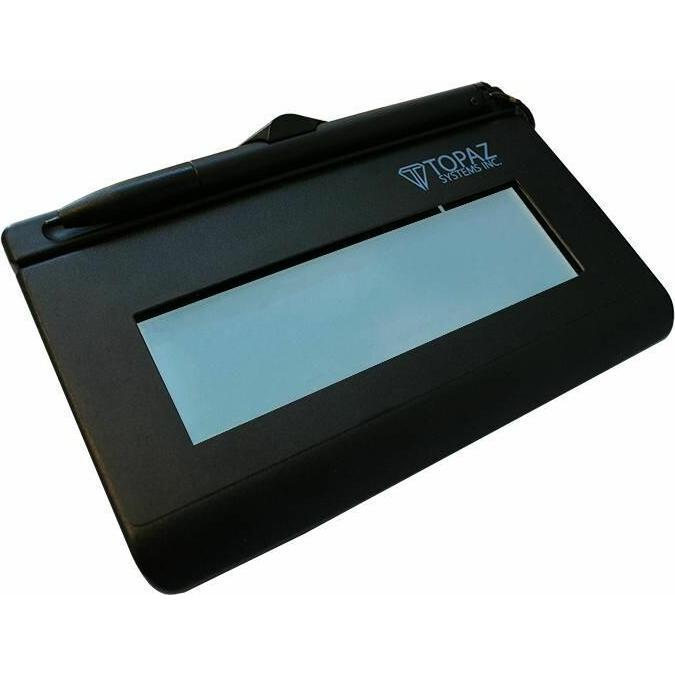 Topaz Signature Gem Backlit LCD, Grafiktablett, Schwarz