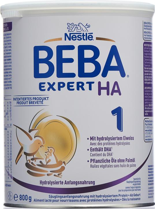 Actual product image Beba Expert HA 1 (800 g, from birth)