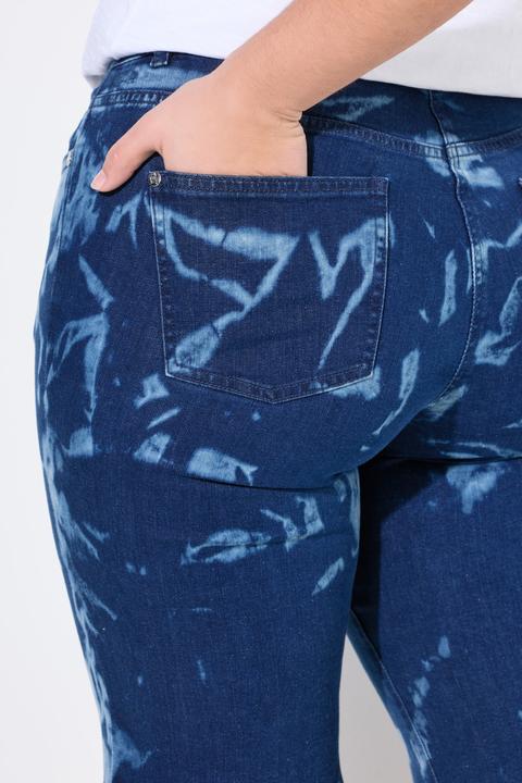 Produktbild Angel of Style Jeans-Bermuda Berry, gerade Passform, Batik (44)