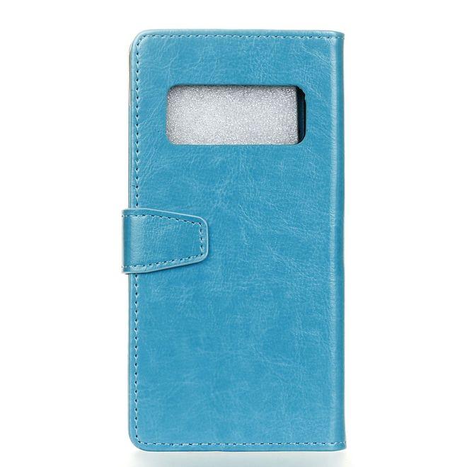 Actual product image MU Classic Crazy Horse Leather Bookcover Case (Asus Zenfone AR)