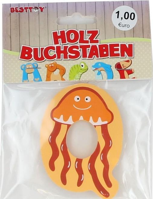 Produktbild Besttoy Holzbuchstabe - Q - orange