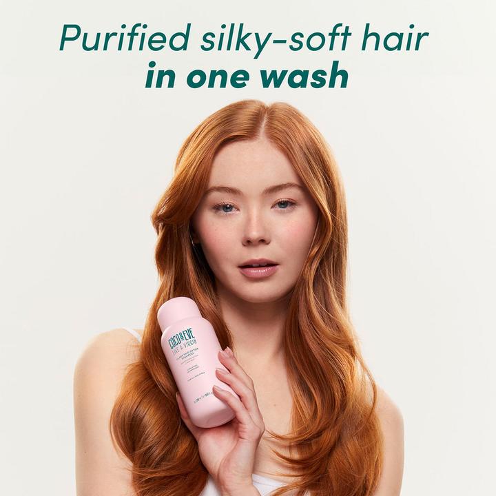 Actual product image Coco & Eve Like A Virgin Clarifying Detox Shampoo (280 ml, Liquid shampoo)
