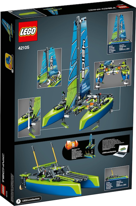 Image du produit LEGO Technique : Catamaran (42105, LEGO Technic, LEGO DC)