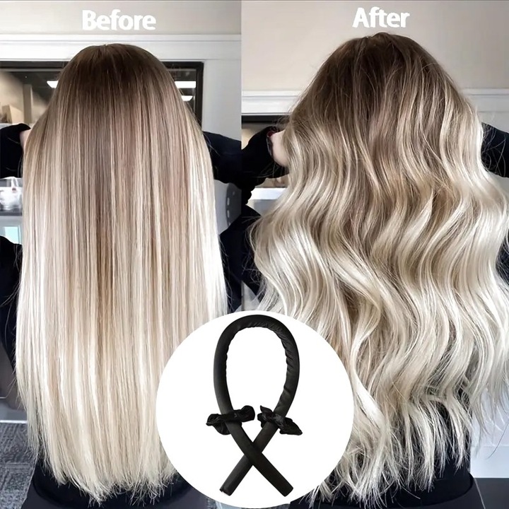Produktbild ASMI Soft Heatless Curling, Lockenwickler ohne Hitze, 3-teilig