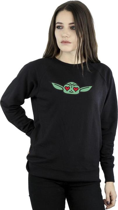 Produktbild Star Wars The Mandalorian Grogu Heart Eyes Sweatshirt (L)