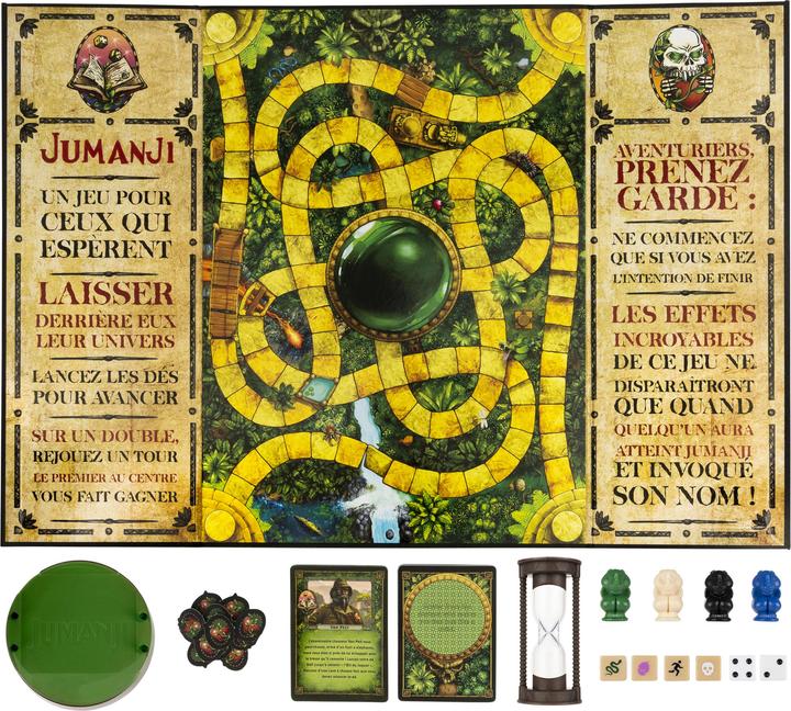 Produktbild Spin Master Jumanji (Französisch, 2 - 4 Spieler)