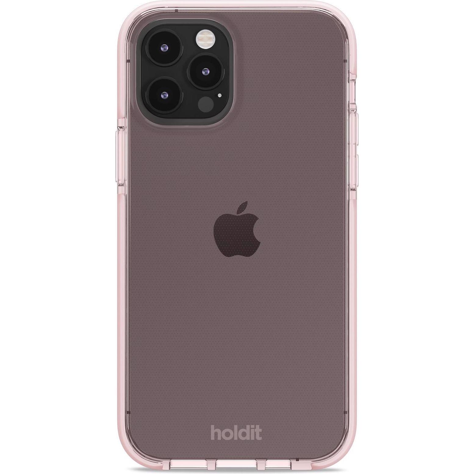 Thumbnail - Holdit Seethru (Apple iPhone 12, Apple iPhone 12 Pro), Smartphone Hülle, Pink