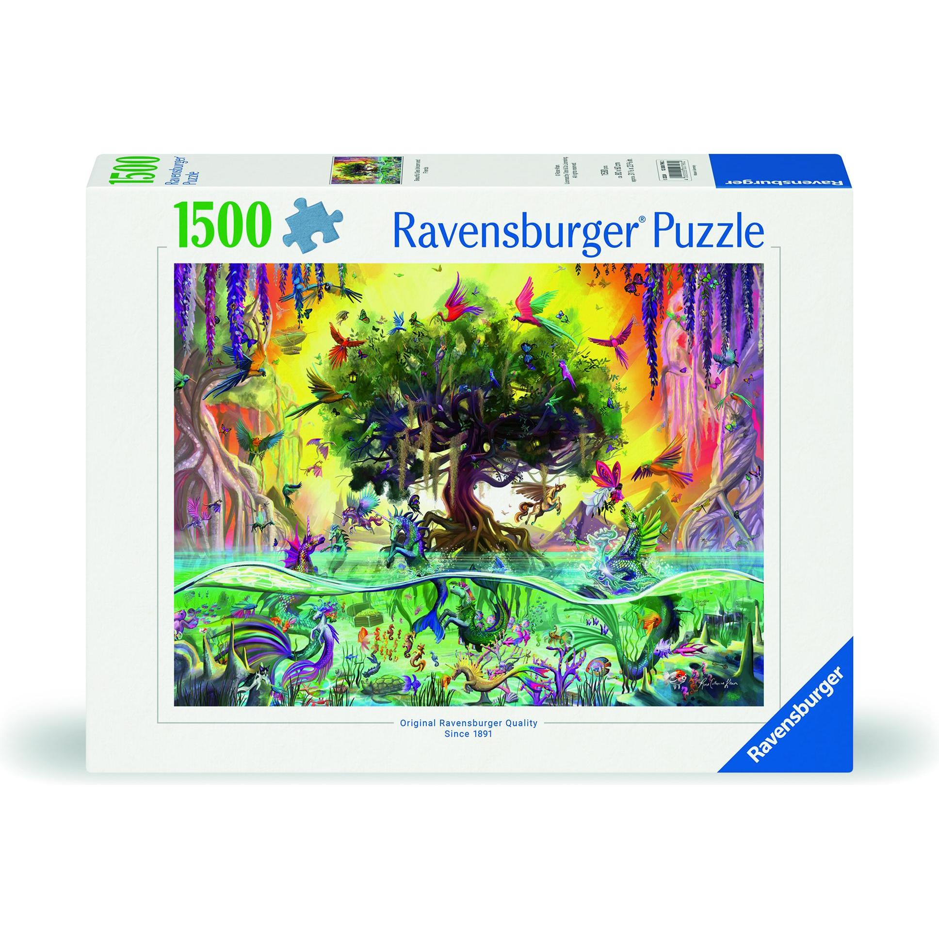 Thumbnail - Ravensburger Das Einhorn aus dem See und seine Freunde (1500 Teile)