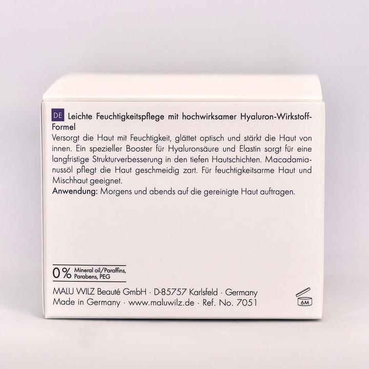 Actual product image Malu Wilz Hydro Hyaluronic Active+ Cream Soft (50 ml, 24h cream)