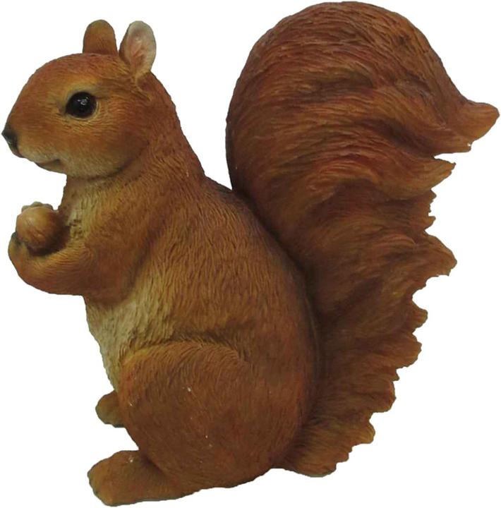 Esschert Design Eichhörnchen sitzend L