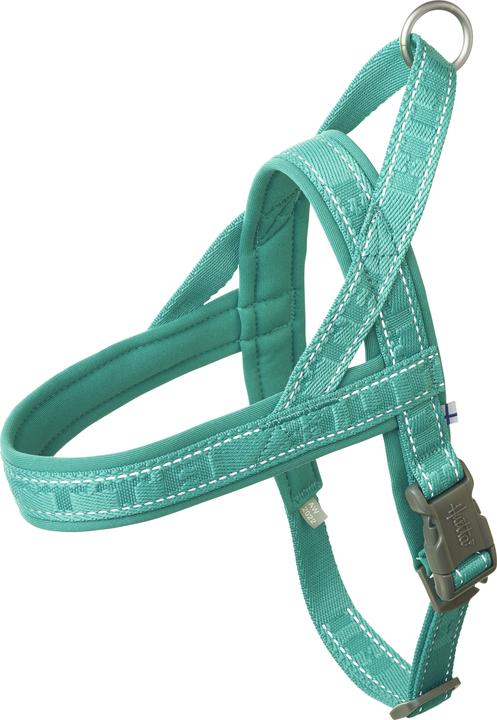 Hurtta Casual harness ECO, 30-35 cm, peacock (Dog, General, Walks)
