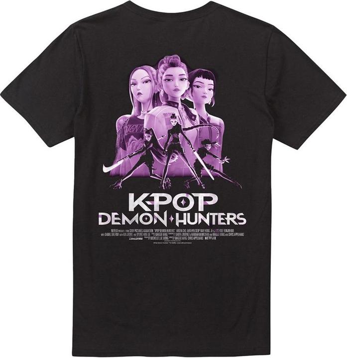 Produktbild K-Pop Demon Hunters TShirt Rückseitiger Aufdruck (4XL)