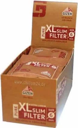 Produktbild Gizeh Zigaretten-Filter Pure XL Slim