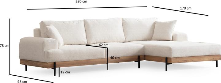 Produktbild Atelier del Sofa Eti (Ecksofa)