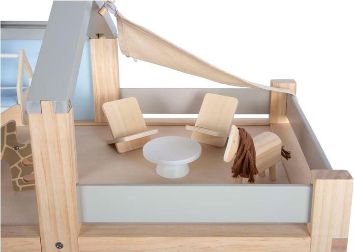 Actual product image small foot Nature with furniture