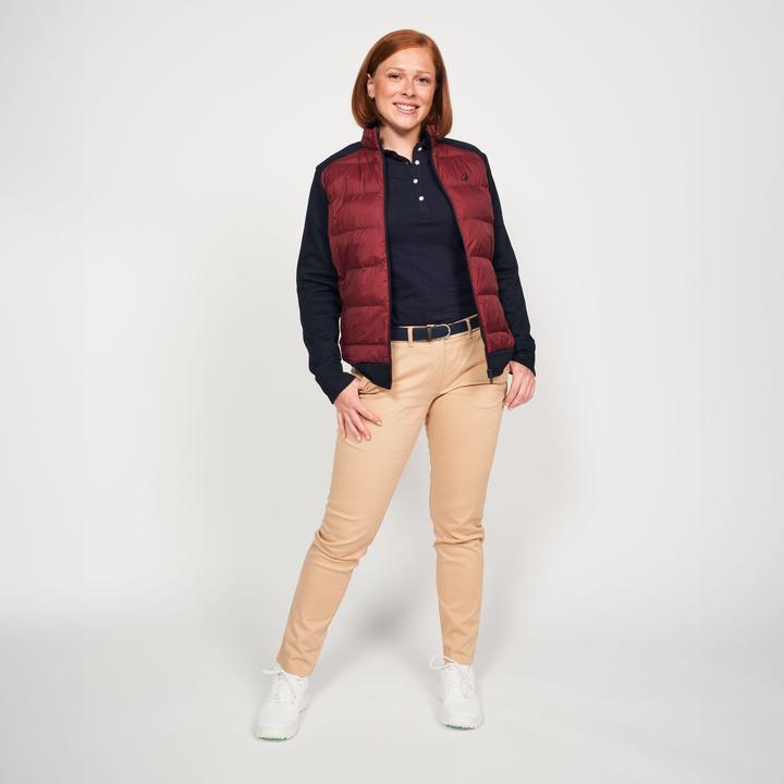 Produktbild Inesis Damen Golf Steppjacke Hybrid - CW900 blau/bordeaux