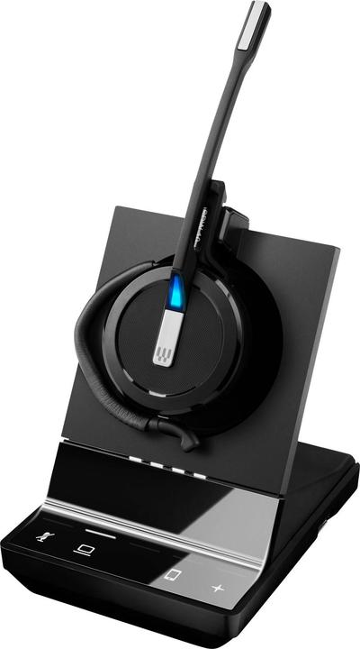 Actual product image EPOS IMPACT SDW 5013 EU/UK/AUS Mono DECT Headset with Base Station for Softphone/PC USB Connection with (Wireless, USB-A)