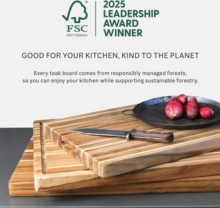 Produktbild TeakHaus Schneide- und Servierbrett